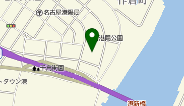 港陽公園野球場の地図画像