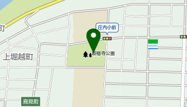 新福寺公園野球場の地図画像