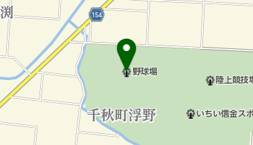 いちい信金スポーツセンター野球場の地図画像