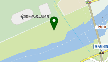 庄内川橋北野球場の地図画像