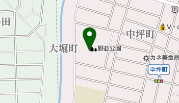 野並公園野球場の地図画像