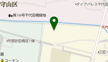 千代田橋緑地野球場の地図画像