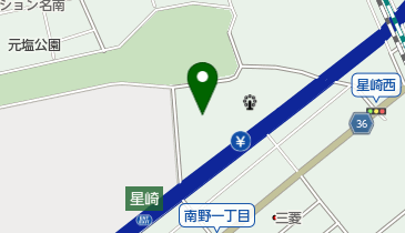 丹後公園野球場の地図画像