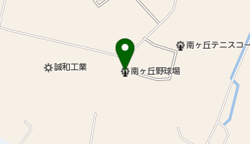 南ヶ丘野球場の地図画像