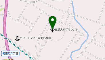 大府市民球場の地図画像