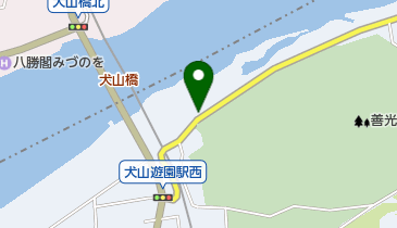 木曽川(中流域)の地図画像