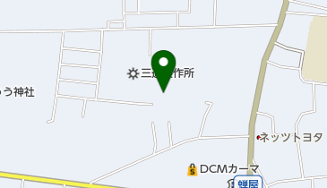 笑面寺の地図画像