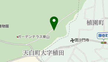 東山動植物園の野鳥の地図画像