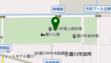 豊川手筒まつりの地図画像