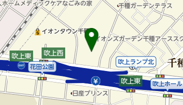 サッポロビール名古屋ビール園浩養園地ビールの地図画像