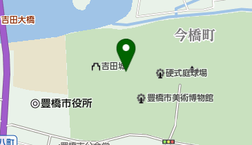 豊橋まつりの地図画像