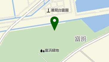 名古屋港サイクリングロードの地図画像