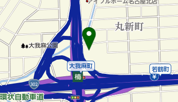 JYクラブマリーン部の地図画像