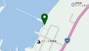 伊良湖港の地図画像