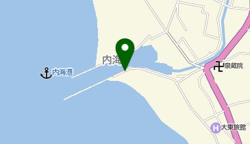 内海港の地図画像