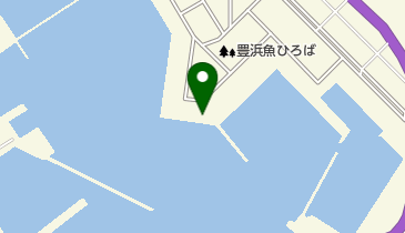 豊浜漁港の地図画像