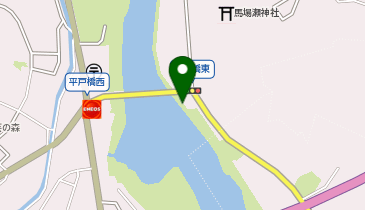 矢作川平戸橋付近の地図画像