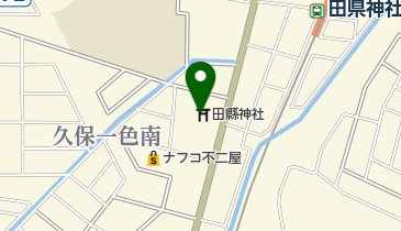 田縣神社の地図画像