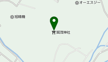 賀茂神社の地図画像