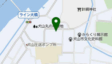 犬山神社の地図画像