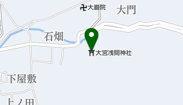 尾張冨士大宮浅間神社の地図画像