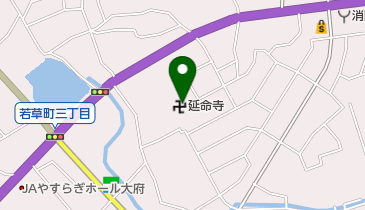 延命寺の地図画像