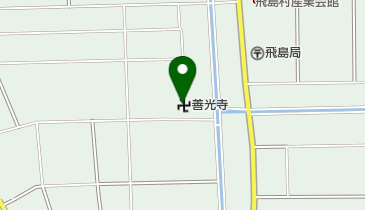 飛島善光寺の地図画像