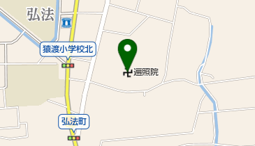 遍照院の地図画像