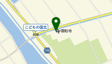 弥勒寺の地図画像