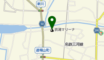 衣浦マリーナの地図画像