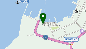 伊良湖港の地図画像