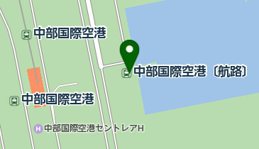 セントレア旅客ターミナルの地図画像