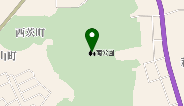 南公園の地図画像