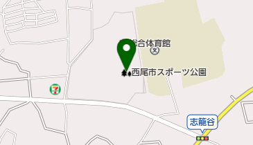 西尾市スポーツ公園の地図画像