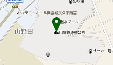 愛知県口論義運動公園の地図画像