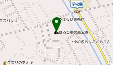 はるひ夢の森公園の地図画像