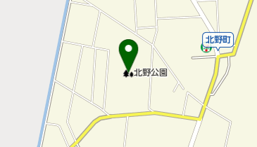 北野公園の地図画像