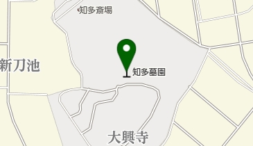 第1号知多墓園の地図画像
