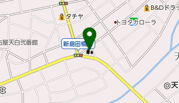 道明街園の地図画像