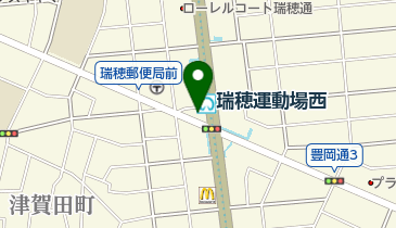 瑞穂街園の地図画像