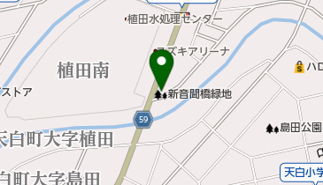 新音聞橋緑地の地図画像