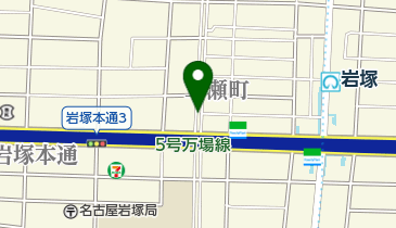 柳瀬川街園の地図画像