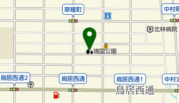 靖国公園の地図画像