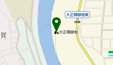 第二十一号大正橋緑地の地図画像