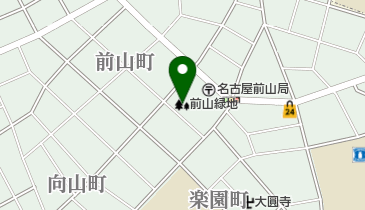 前山緑地の地図画像