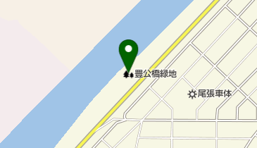 第二十号豊公橋緑地の地図画像