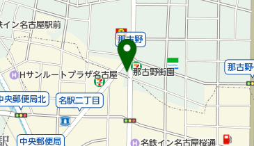 那古野街園の地図画像