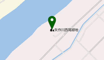 矢作川西尾緑地の地図画像