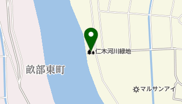 第13号仁木河川緑地の地図画像