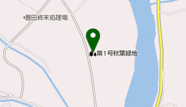 第1号秋葉緑地の地図画像